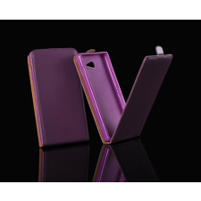 Apple iPhone 6/6S, Lefele nyíló flip tok, lila tok és táska