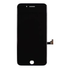Apple iPhone 8/SE 2020/SE 2022, LCD kijelző érintőplexivel, fekete mobiltelefon, tablet alkatrész