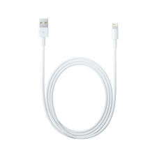 Apple iPhone Lightning Adat- és töltőkábel MD818ZM/A 1 méter gyári (ECO csomagolás) kábel és adapter