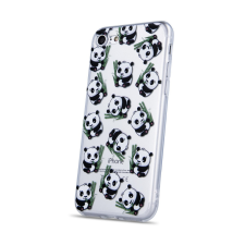 Apple iPhone XS Max (6,5&quot;) panda mintás szilikon tok tok és táska