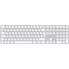  Apple Magic Keyboard 2024 Touch ID, fehér billentyűk - US Int. (MXK73Z/A) billentyűzet