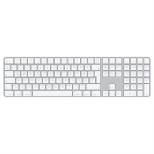Apple Magic Keyboard with Touch ID and Numeric Keypad (2021) White HUN billentyűzet