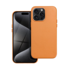 Apple Magsafe műbőr tok Apple iPhone 15 Pro Max , narancs tok és táska