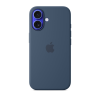 Apple MagSafe-rögzítésű iPhone 16 szilikontok denim (MYY23ZM/A) (MYY23ZM/A)