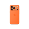 Apple MagSafe-rögzítésű iPhone 17 Pro-szilikontok – narancssárga (MGFE4ZM/A)