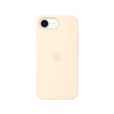 Apple MagSafe-rögzítésű iPhone 17e-szilikontok – vanília (MHWG4ZM/A) tok és táska