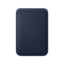 Apple MagSafe-rögzítésű iPhone FineWoven-szövettárca, mélykék (MA6X4ZM/A) tok és táska