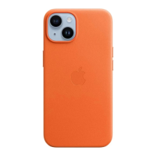 Apple MPP83ZM/A bőr Magsafe tok iPhone 14 készülékhez narancssárga tok és táska