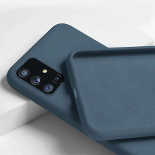 Apple Premium szilikon tok, iPhone 13 Mini, Kék tok és táska