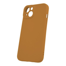 Apple Silicon Case Apple iPhone 16 Plus (6.7) kameravédős szilikon tok karamell tok és táska