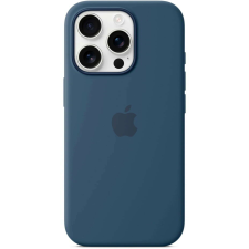 Apple Silikon Case MagSafe iPhone 16 Pro eredeti Szilikon Telefon tok - Denim tok és táska