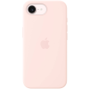 Apple Silikonový kryt s MagSafe na iPhone 17e jemně růžový