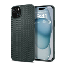 Apple Spigen Liquid Air Apple iPhone 16 tok Abyss Green, zöld tok és táska