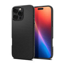 Apple Spigen Liquid Air iPhone 16 Pro tok, Matte Black, fekete ACS08117 tok és táska