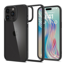Apple Spigen Ultra Hybrid Apple iPhone 15 Pro tok, fekete tok és táska
