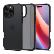 Apple Spigen Ultra Hybrid Apple iPhone 16 Pro tok, Frost, fekete tok és táska