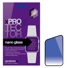Apple Watch 38mm Xprotector Nano Glass kijelzővédő fólia, fekete kerettel okosóra kellék
