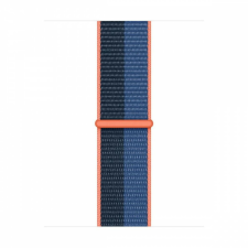 Apple Watch 41mm óraszíj, kék-naracssárga okosóra kellék