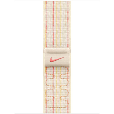 Apple Watch 42mm hvězdně bílý/růžový provlékací sportovní řemínek Nike okosóra kellék