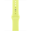 Apple Watch 46 mm sport szíj, M/L - neonsárga