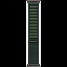 Apple Watch 49 mm Alpesi pánt, L - sötétzöld / fekete titán (MYPT3ZM/A) okosóra kellék