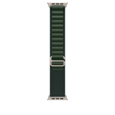 Apple Watch 49 mm-es alpesi pánt S sötétzöld-natúr titán okosóra kellék