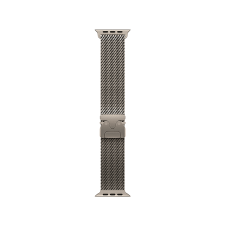 Apple Watch 49 mm-es natúr titán milánói szíj - S (MXKC3ZM/A) okosóra kellék