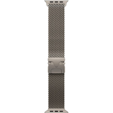 Apple Watch 49 mm milánói szíj, S - natúr titán okosóra kellék