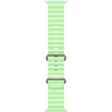 Apple Watch 49 mm Óceán szíj - élénk neonzöld / natúr titán (MGCF4ZM/A) okosóra kellék