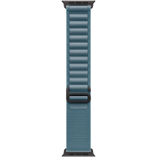 Apple Watch 49mm světle modrý Alpský tah - Large - provedení z černého titanu okosóra kellék