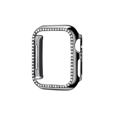  Apple Watch 4-6 - 44 mm Köves TPU Óratok Fekete okosóra kellék