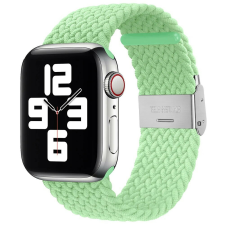 Apple Watch állítható fonott óraszíj /pisztácia/ 40/41 és 42mm okosóra kellék