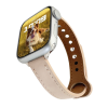  Apple Watch | Kecses, bézs bőr szíj | 38, 40, 41mm | Paris kollekció