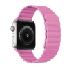  Apple Watch mágneses bőr szíj 38mm/40mm rózsaszín