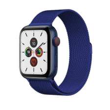  Apple Watch milánói fém óraszíj /éjkék/ 44/45/46/49 mm okosóra kellék