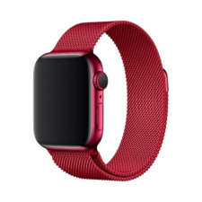  Apple Watch Milánói Szíj - Piros, 38/40/41 mm okosóra kellék