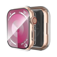 Apple Watch SafeCase Premium tok üvegfóliával - Átlátszó, 46mm okosóra kellék