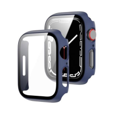 Apple Watch SafeCase Premium tok üvegfóliával - Sötétkék, 40mm okosóra kellék