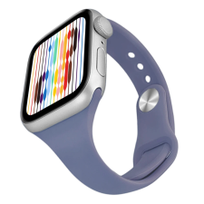  Apple Watch | Slim, levendula szürke színű, szilikon szíj | 38, 40, 41mm | Sydney kollekció okosóra kellék