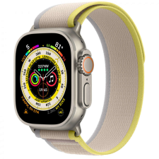 Apple Watch szíj (42/44/45/49mm) Terep pánt bézs okosóra kellék