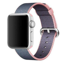 Apple Watch szövet óraszíj /rózsaszín/ 44/45/46/49 mm okosóra kellék