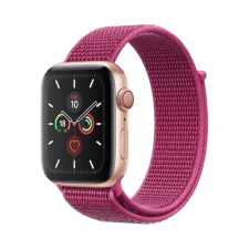 Apple Watch Szövet Szíj - Lila, 42/44/45/49 mm okosóra kellék