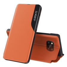 Apple Wooze FashionBook iPhone 16 Plus oldalra nyíló tok, stand, sárga tok és táska