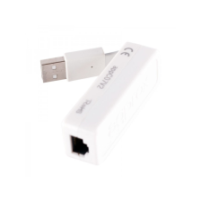 Approx APPC07v2 USB 2.0 - RJ45 adapter Fehér kábel és adapter