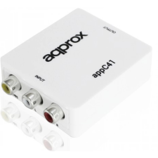 Approx APPC41 RCA - HDMI (anya - anya) adapter - Fehér kábel és adapter