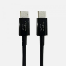 Approx APPC55 USB Type-C to USB Type-C Cable 1m Black kábel és adapter