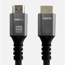 Approx Approx APPC62 Cable HDMI 2.1 8K 1m Black kábel és adapter
