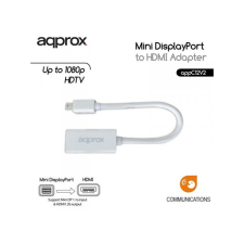 Approx Átalakító - Mini Display Port to HDMI Adapter kábel és adapter