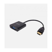 Approx Kábel átalakító - HDMI to VGA Adapter + audio output kábel és adapter