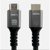 Approx Kábel - HDMI 2.1 kábel apa/apa 1m (UHD 8K, 4K, FHD, aranyozott, HDR10, HDCP 2.2, Dolby TrueHD, ARC) - APPC62